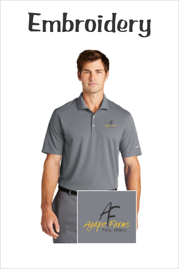 81 NKDC 1963 Nike Dri Fit Micro Pique Polo Mens with Left Chest Embroidery