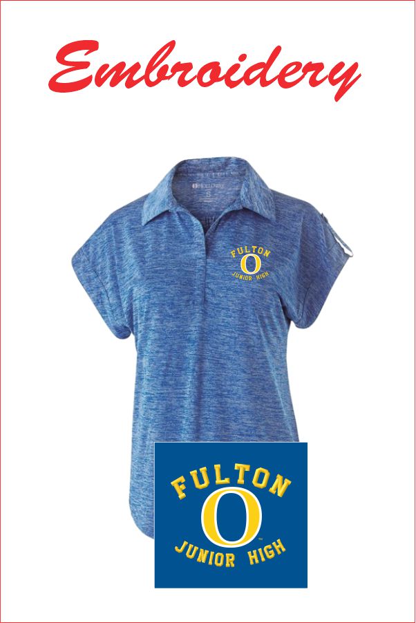 13 Holloway 222729 Womens Electrify Polo with Left Chest Embroidery