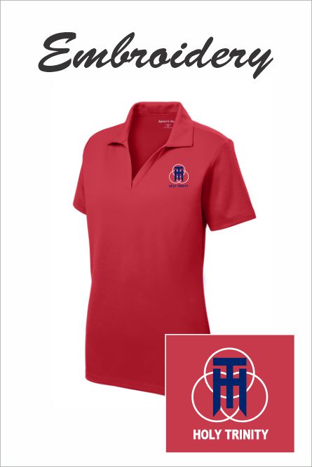 14 Sport Tek LST550 Womens Posi Charge Racer Mesh Polo with Left Chest Embroidery