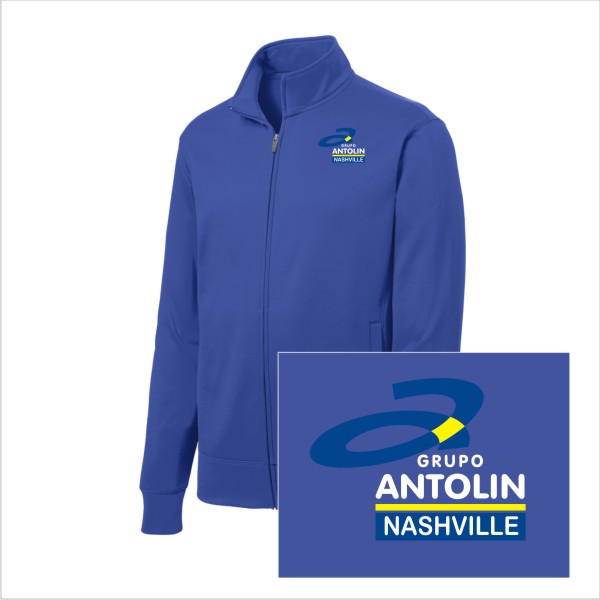 09 ST241 Sport Tek Sport Wick Fleece Full Zip Jacket with Left Chest Embroidery