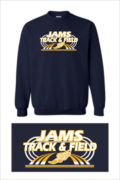 16 Gildan G180 Adult Crewneck Sweatshirt with Front Print