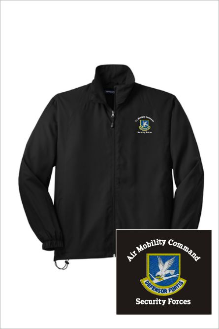 08 Sportek JST70 Unisex Full Zip Raglan Jacket with Left Chest Embroidery