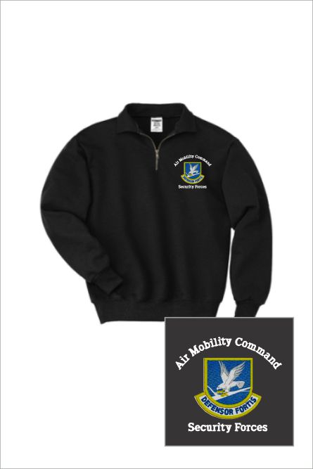 14 Jerzees 4528M Unisex 1/4 Zip Fleece Pullover with Left Chest Embroidery