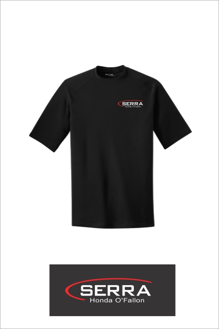 02 ST700 Sport-Tek Ultimate Performance Crew SS with Left Chest Embroidery