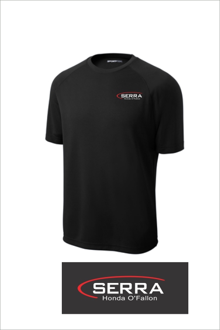 03 T473 Sport-Tek Dry Zone SS Raglan with Left Chest Embroidery