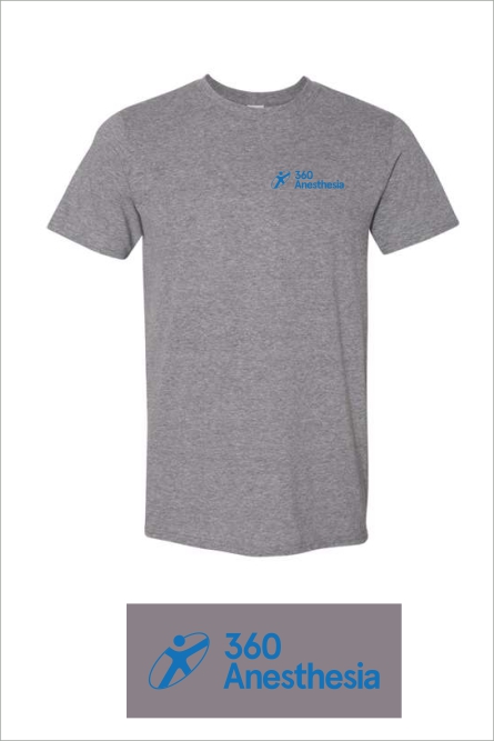 03 Gildan G6400 Soft Style SS Shirt with Left Chest Embroidery
