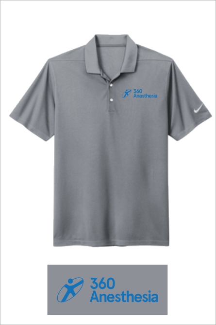 04 NKDC1963 Nike Mens Dro Fit Micro Pique Polo with Left Chest Embroidery