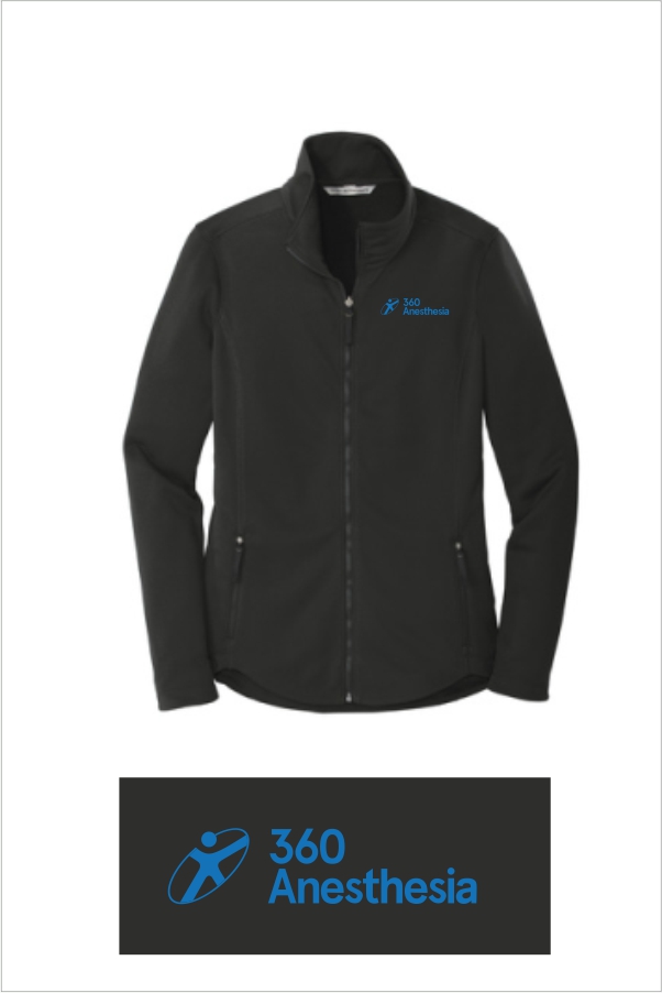 14 L904 Port Authority Womens Collective Smooth Fleece Jacket with Left Chest Embroidery