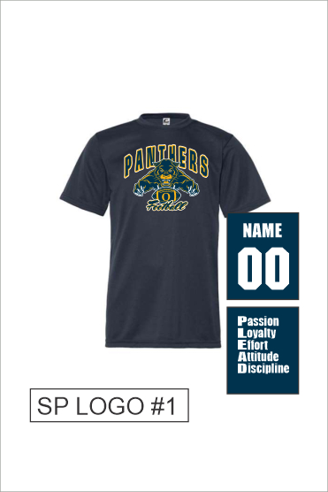 14 Badger C2 5200 SS Youth Wicking Tee with Front Print