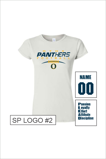 32 G6400VL Ladies Softstyle 100% Ringspun Cotton TShirts with Front Print
