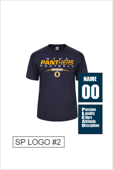 38 Badger C2 5100 SS Adult Wicking Tee with Front Print