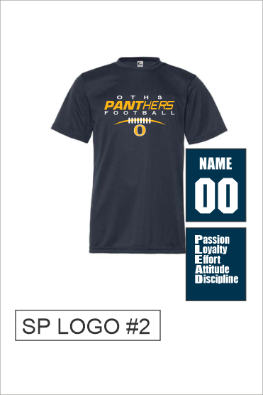 40 Badger C2 5200 SS Youth Wicking Tee with Front Print