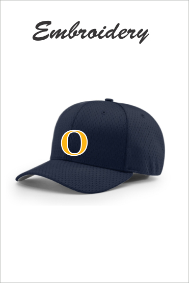 71 Richardson 495 Pro Mesh R Flex Navy with 3D Raised Embroidery