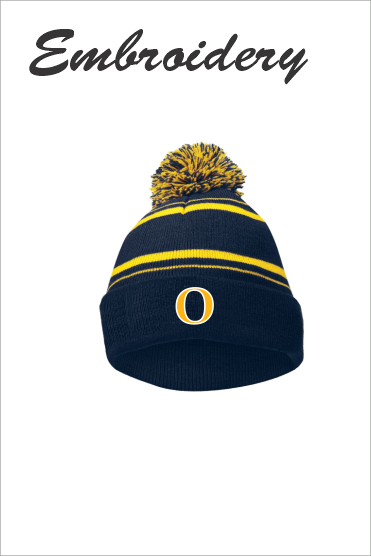 80 HOLLOWAY 223860 HOMECOMING BEANIE w Flat Embroidery