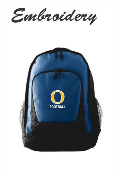 81 AUGUSTA SPORTSWEAR 1710 RIPSTOP BACKPACK Navy w Flat Embroidery
