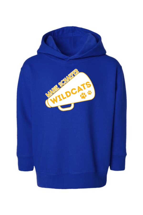 76a Rabbit Skins 3326 Toddler Pullover Fleece Hoodie with Logo 1 Front Print