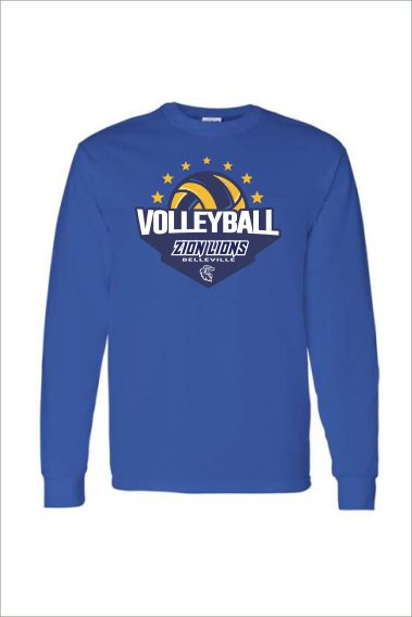 03 Gildan G5400 Adult Heavy Cotton Long Sleeve TShirt with Front Print