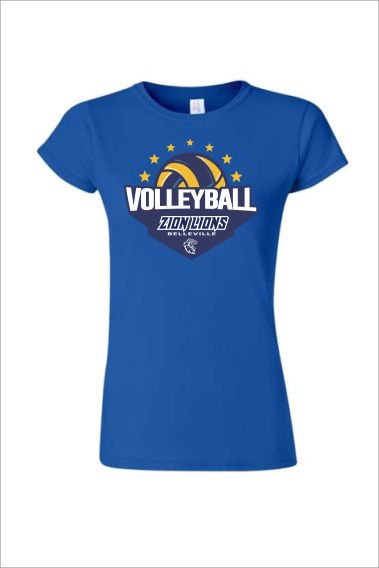 06 Gildan G64000L Ladies Softstyle Ringspun Cotton TShirt with Front Print