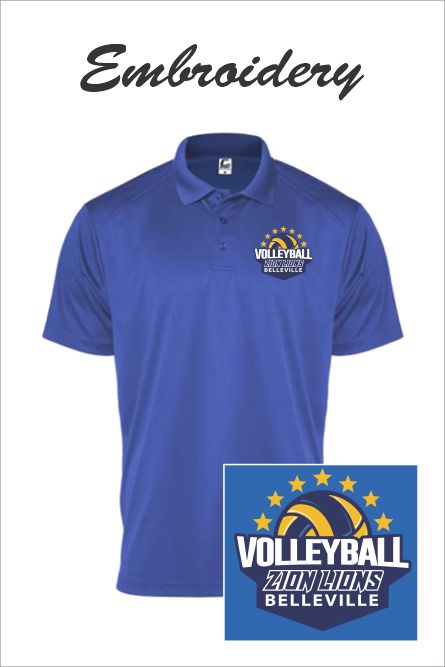 21 Badger 5901 Youth C2 Utility Polo with Left Chest Embroidery