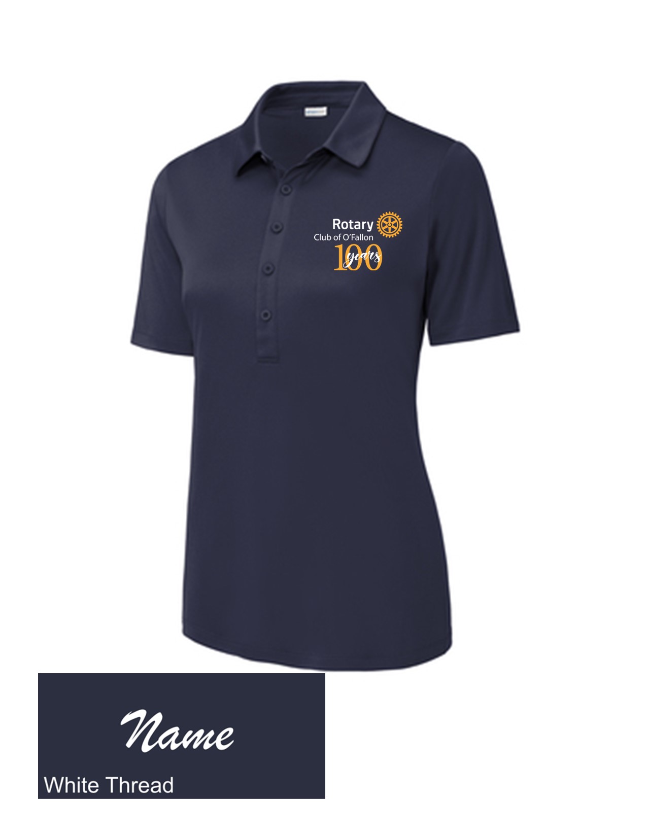 20 Sport Tek LST520 Ladies Posi-UV Pro Polo Short Sleeve with Embroidery