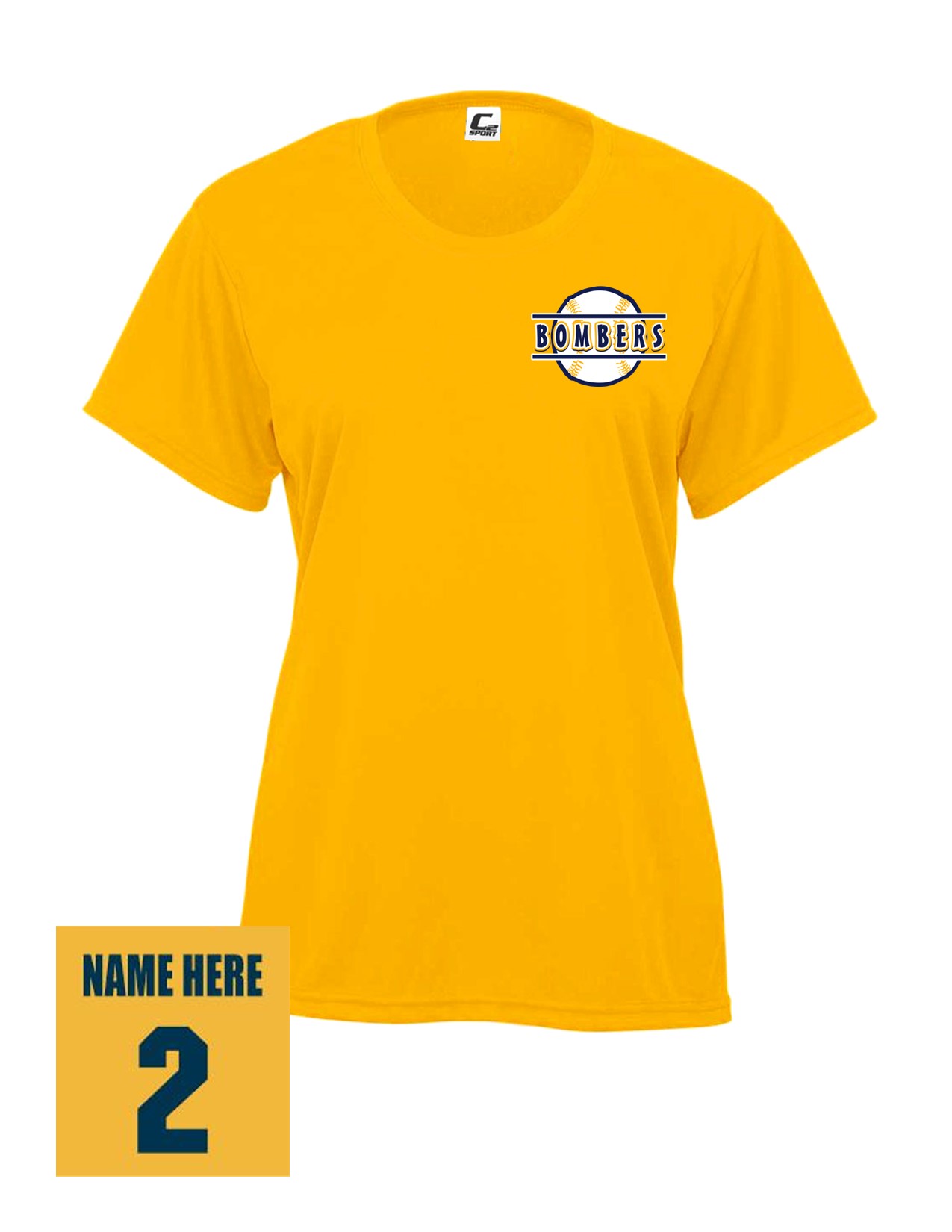 18d Badger 5600 Ladies 100% Poly Wicking Performance Short Sleeve with Logo 4 LC Print