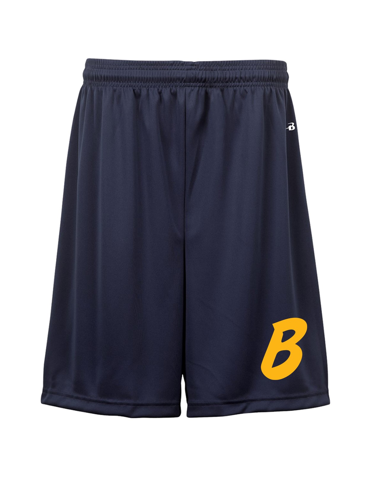 85 Badger 4107 Adult B-Core 7 Inch Inseam Short with Front Print