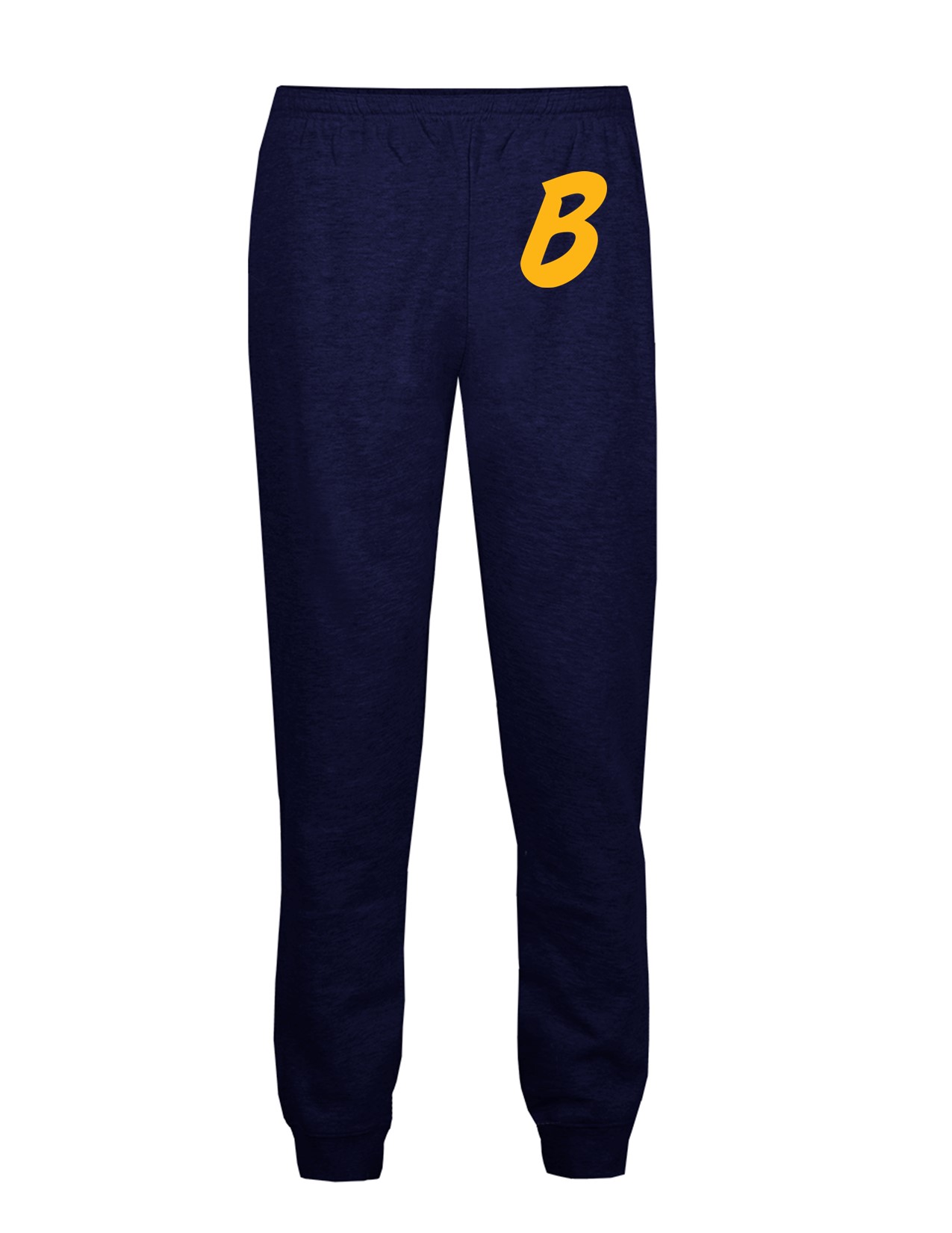 87 Badger 1215 Adult Athletic Fleece Jogger Pant with Left Hip Print
