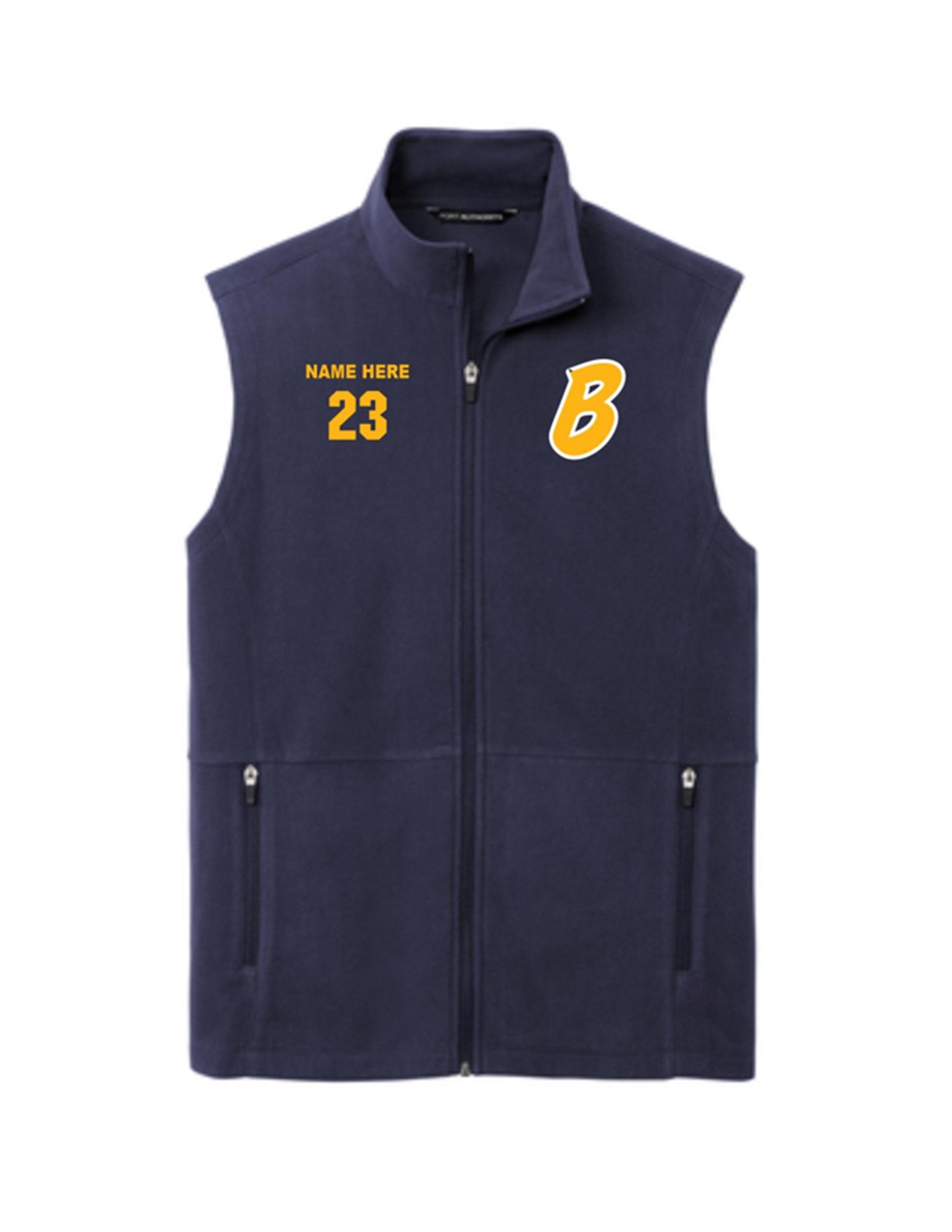 94 Port Authority F152 Men's Accord Microfleece Vest with Embroidery