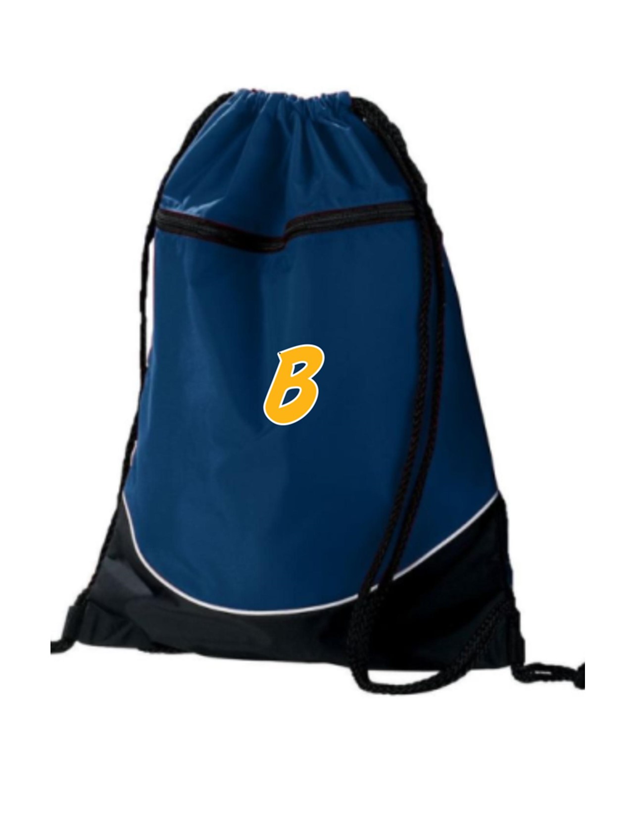 104 Augusta 1920 Tri-Color Drawstring Backpack with Embroidery