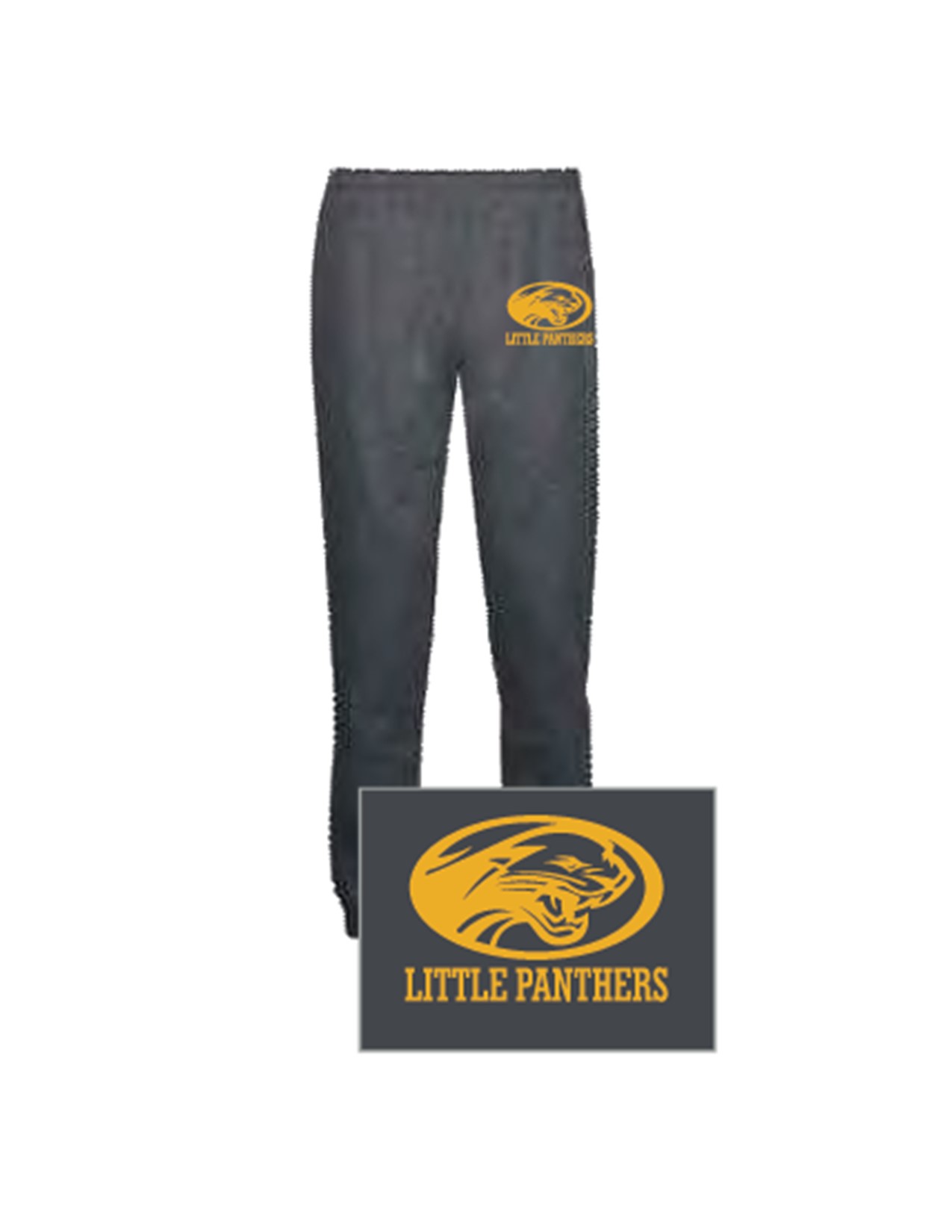 87 Badger 1215 Adult Athletic Fleece Jogger Pant with Left Hip Print