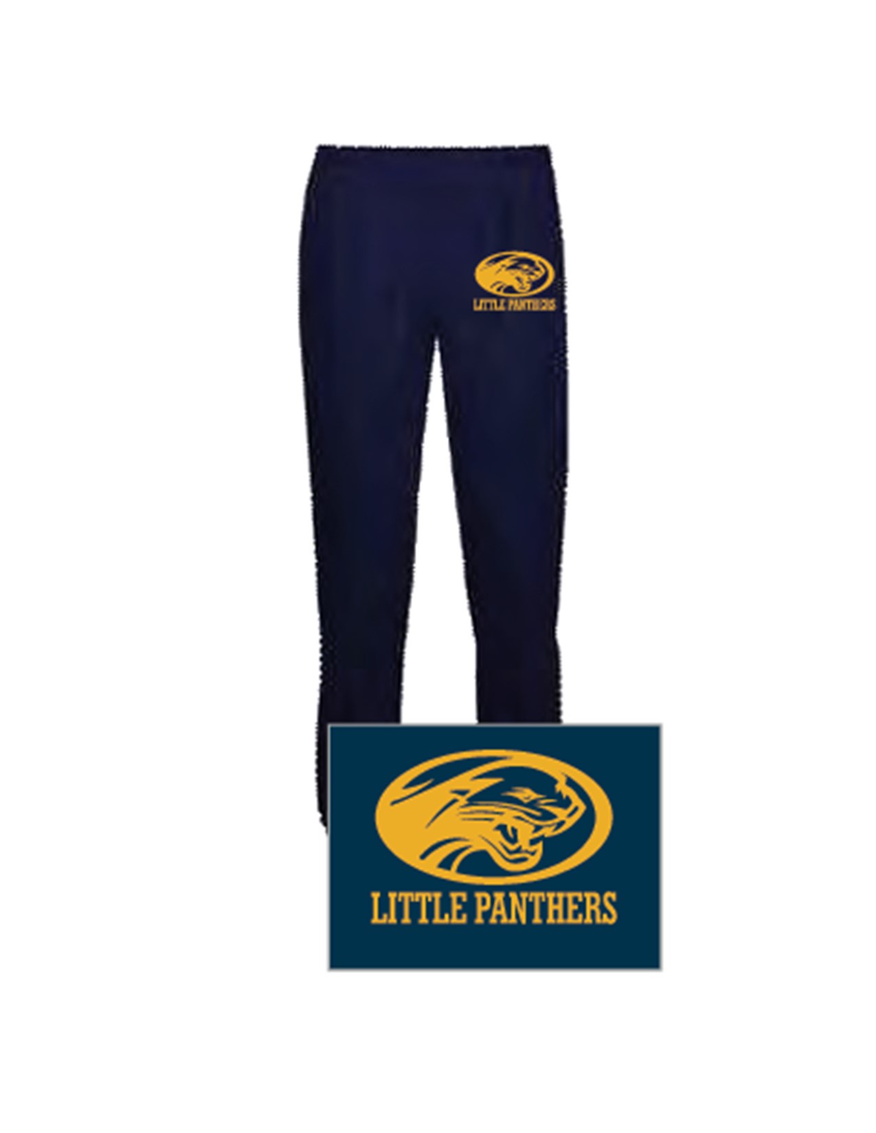 88 Badger 2215 Youth Athletic Fleece Jogger Pant with Left Hip Print