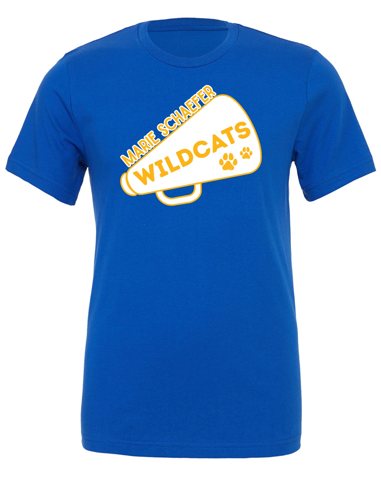 13a 3001Y Bella + Canvas Youth 100% Ring Spun Cotton Jersey Short Sleeve Shirt with Front Print