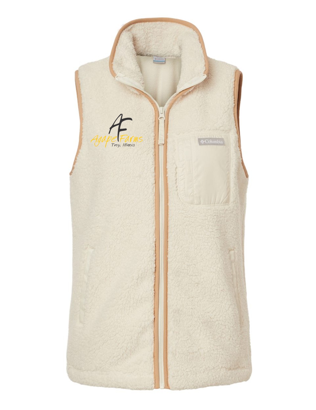 95 Columbia 209926 Women's West Bend Vest with Left Chest Embriodery