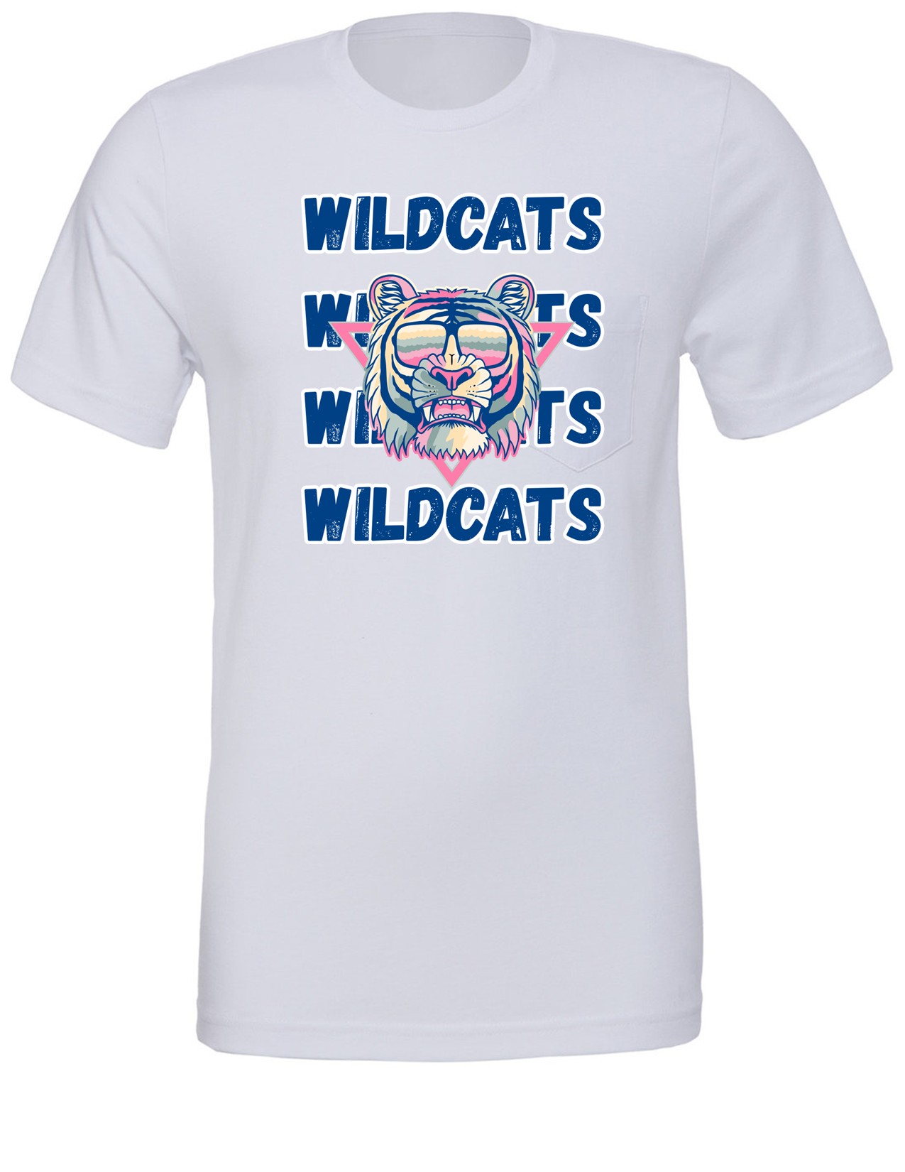 13b 3001Y Bella + Canvas Youth 100% Ring Spun Cotton Jersey Short Sleeve Shirt with Front Print