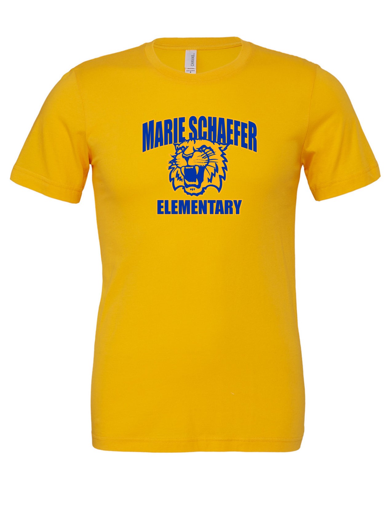 12d 3001C Bella + Canvas Adult 100% Ring Spun Cotton Jersey Short Sleeve Shirt with Front Print