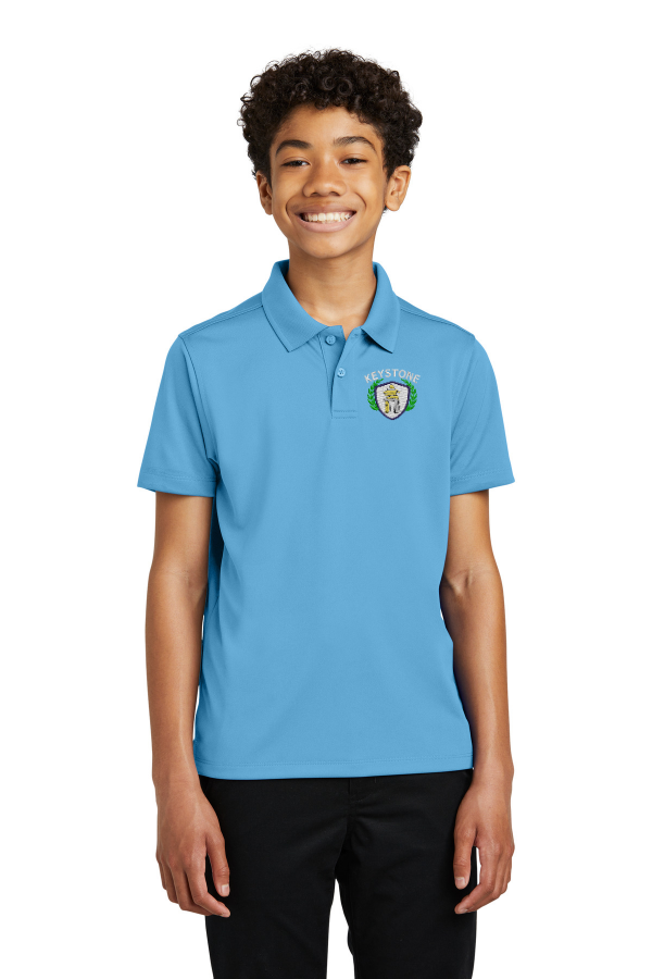 Keystone Youth Dry Zone UV Micro-Mesh Polo Y110