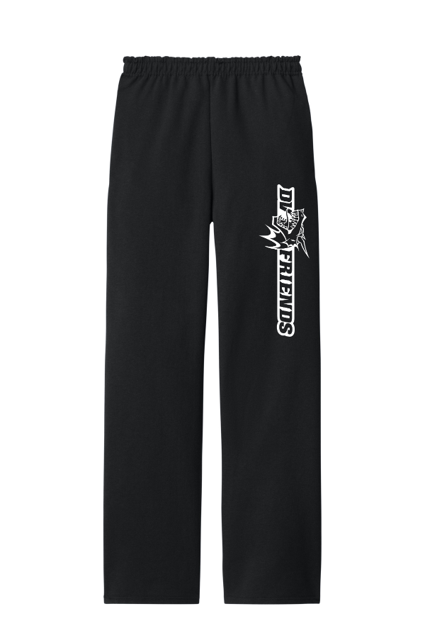 Jerzees NuBlend Adult Open Bottom Pant with Pockets