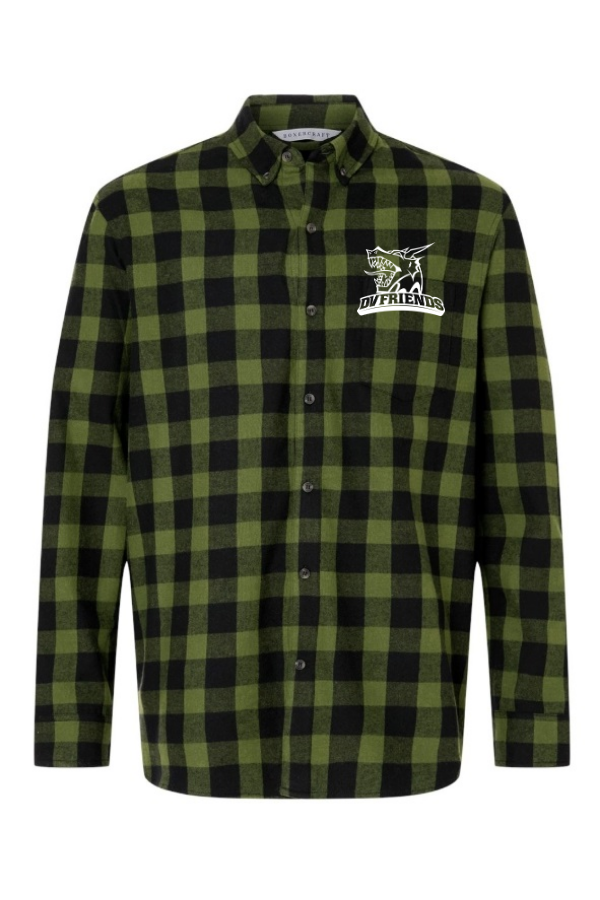 Boxercraft Men's/ Unisex Flannel Button Down