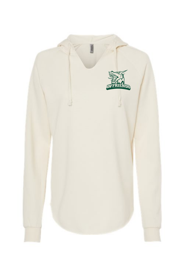 Independent Trading Co. Women's California Wave Wash Hooded Sweatshirt