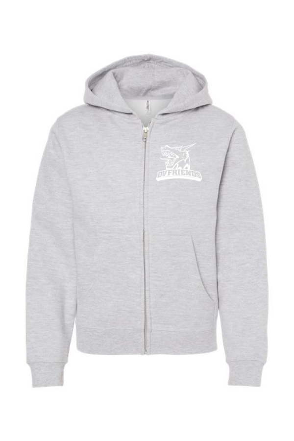 Independent Trading Co. Youth Full-Zip Hooded Sweatshirt