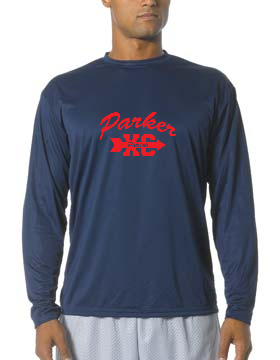 Youth Long Sleeve Polyester Shirt-A4286