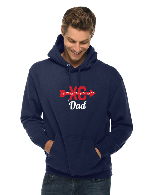 Dad Logo- Hooded Sweatshirt -LS14001
