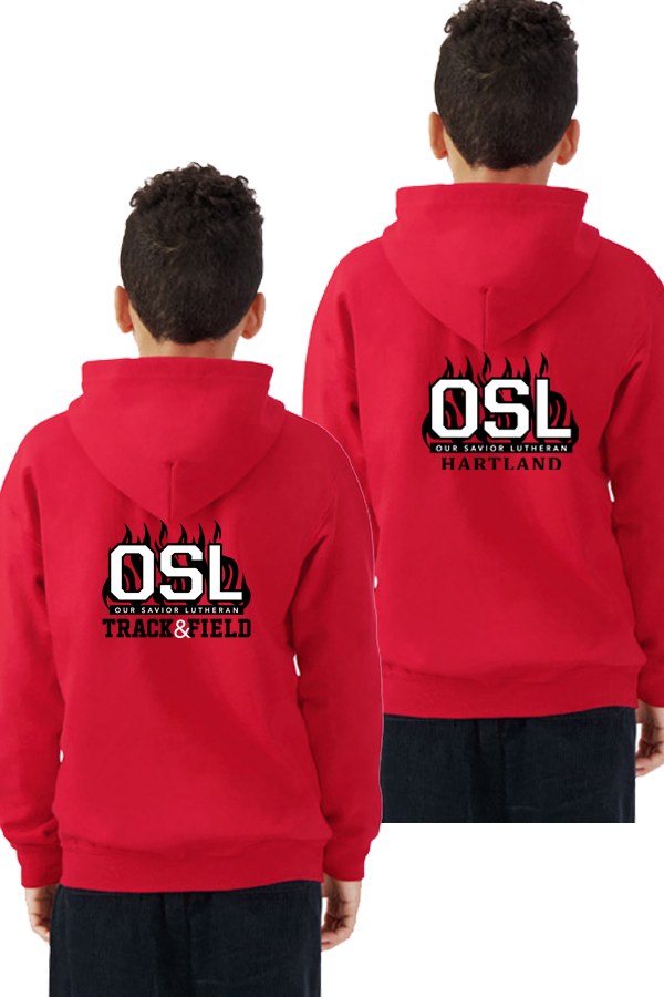 Youth Heavy Blend Full-Zip Hooded Sweatshirt