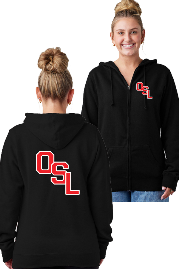 Ladies Full Zip Hoodie - EZ340