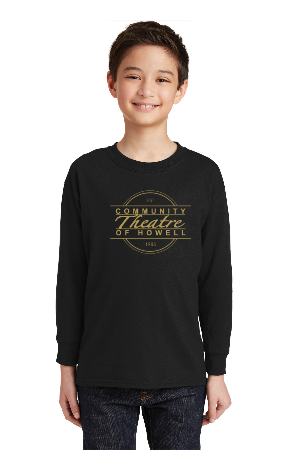 Youth Heavy Cotton 100% Cotton Long Sleeve T-Shirt-5400b