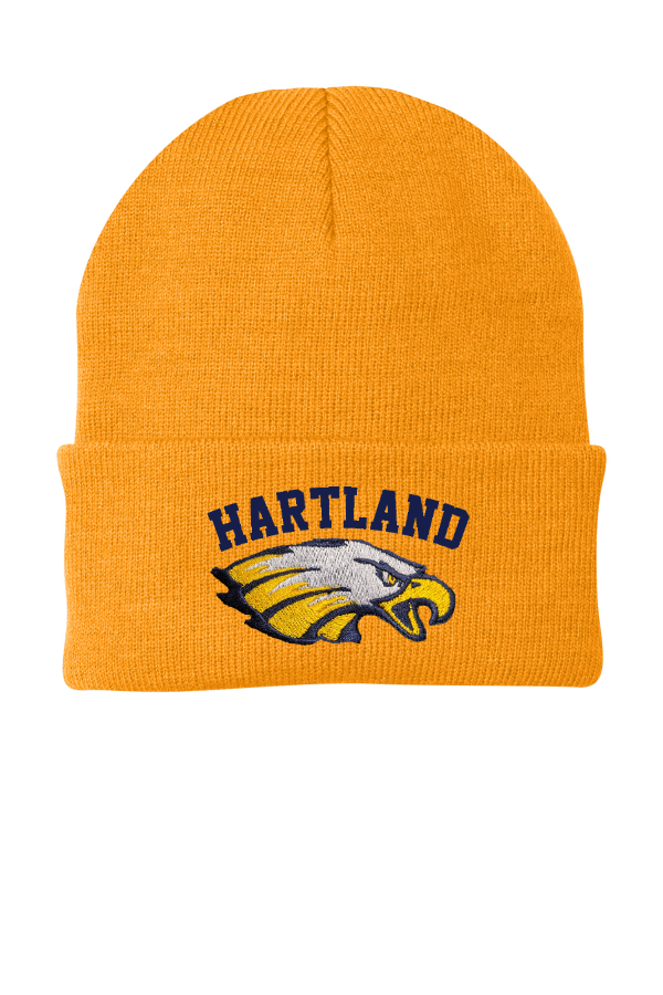 Knit Cap-Embroidered Logo-CP90