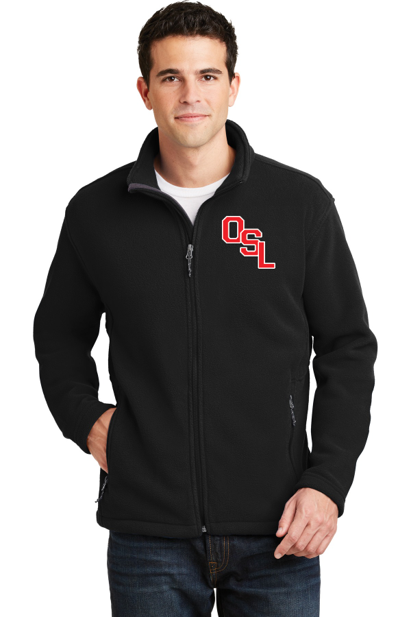 Value Fleece Jacket- Embroidered Logo - F217