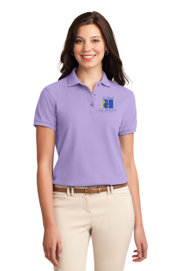 Ladies Silk Touch Polo  - Embroidered Logo - L500