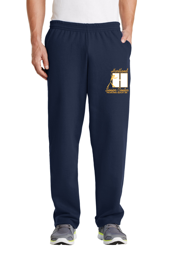 Unisex Sweatpant with Pockets - Embroidered Logo