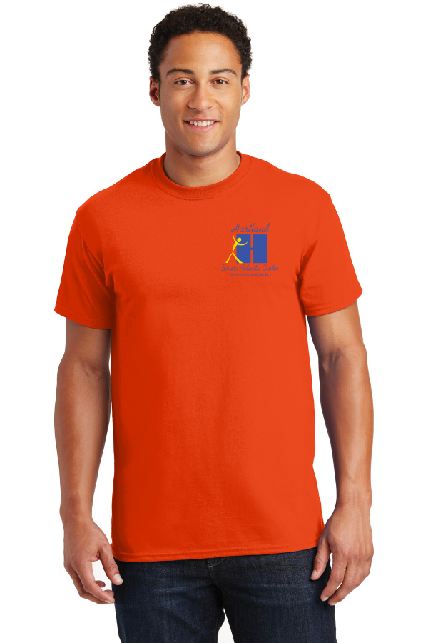 Unisex Heavy Cotton 100% Cotton T-Shirt - Printed Logo - 5000